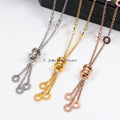 BVN7 Necklace 316L steel plating gold Jewelry