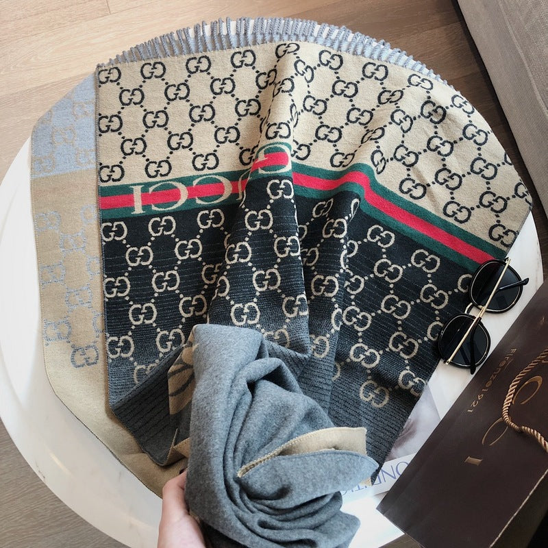 XGC4 cashmere blend 65-180CM Scarf