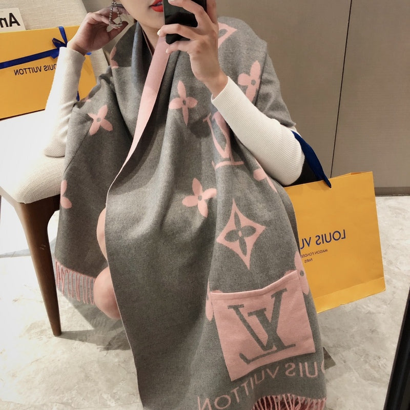 XLC19 cashmere blend 65-180CM Scarf