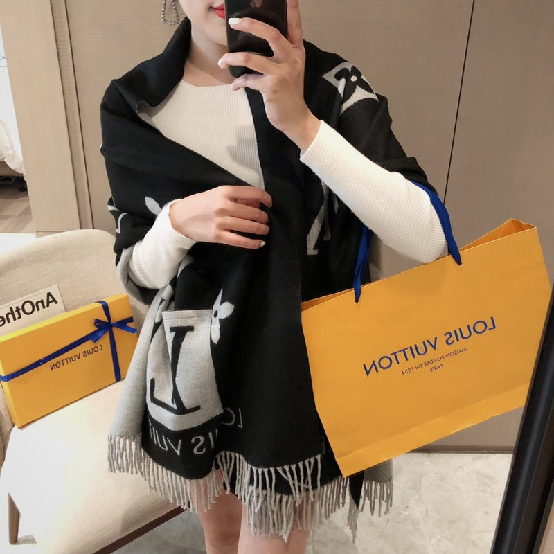 XLC19 cashmere blend 65-180CM Scarf