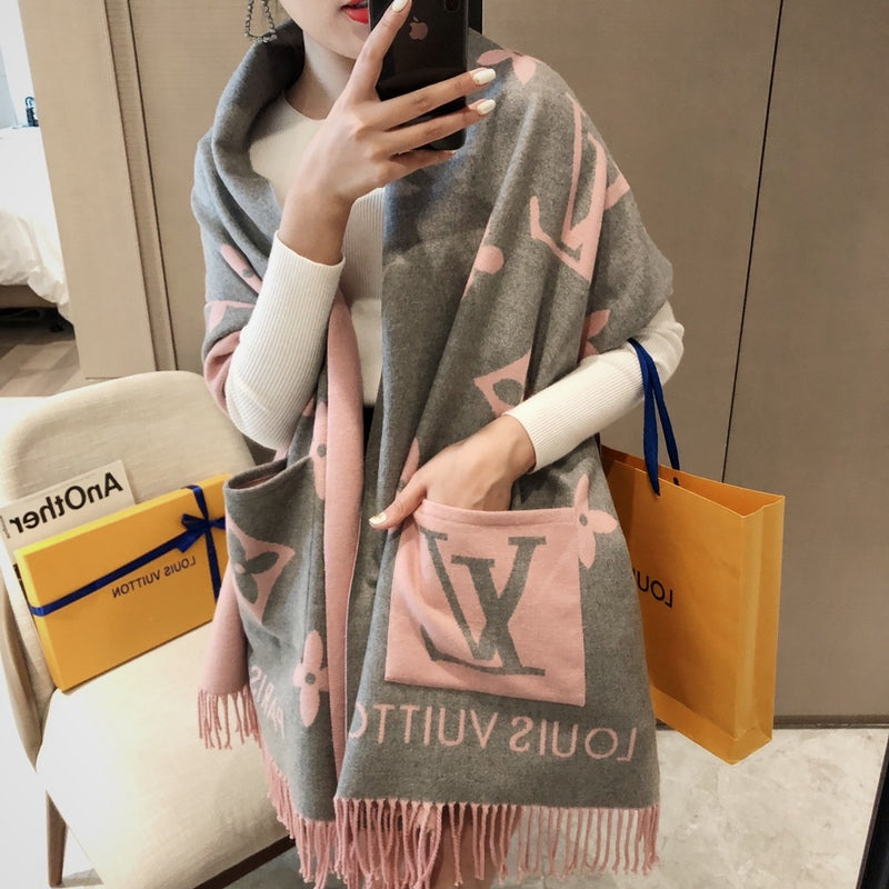 XLC19 cashmere blend 65-180CM Scarf