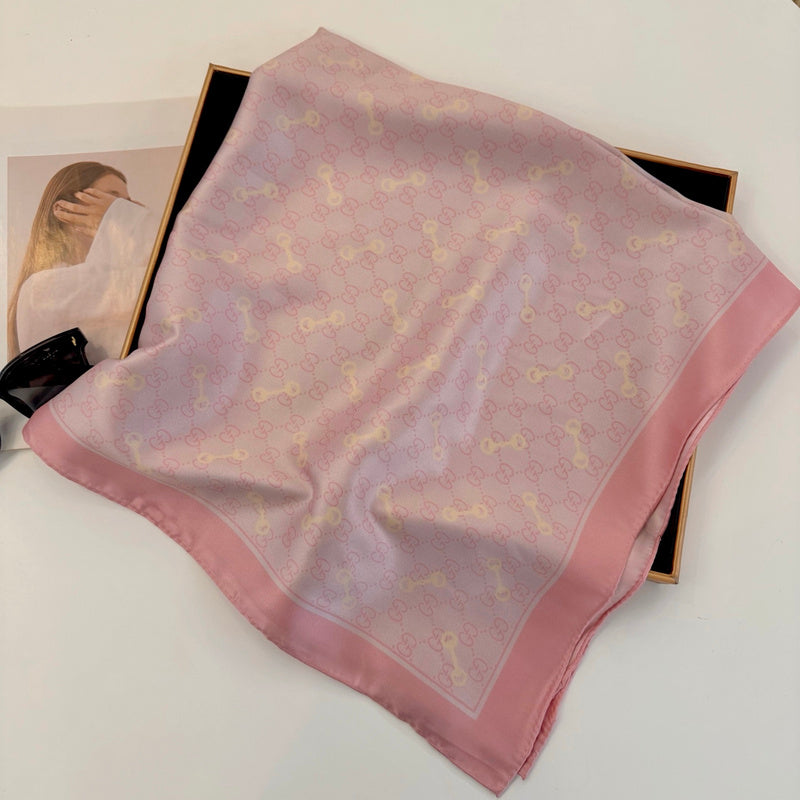 XGC30 Silk satin 90-90CM Scarf