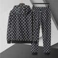 GUC0101 New men's spring and autumn thin style outerwear+long pants pure cotton casual suit clothing