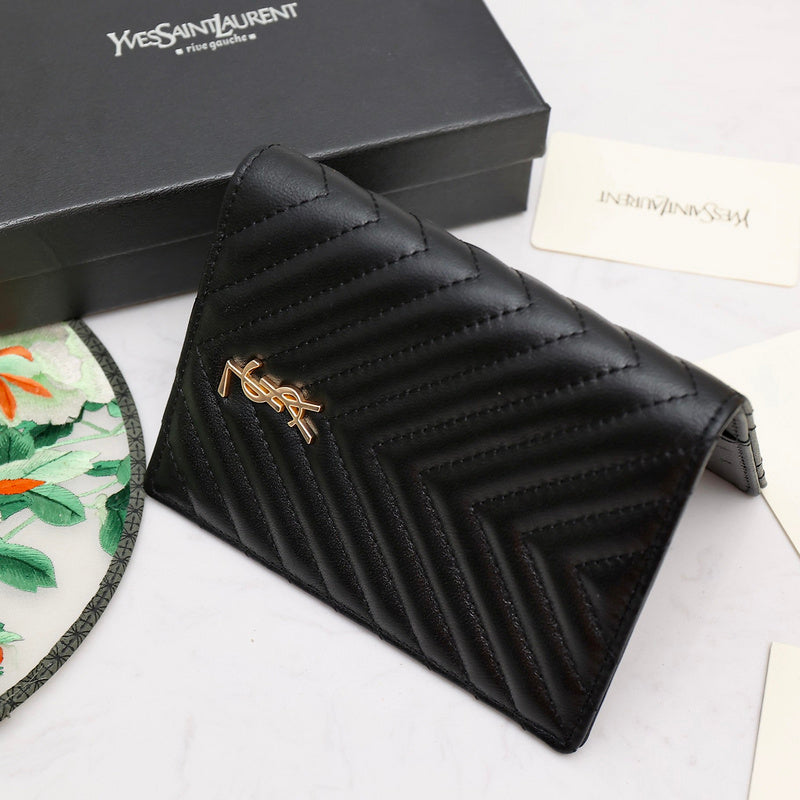 LYP34 High quality leather 10X14CM wallet with box